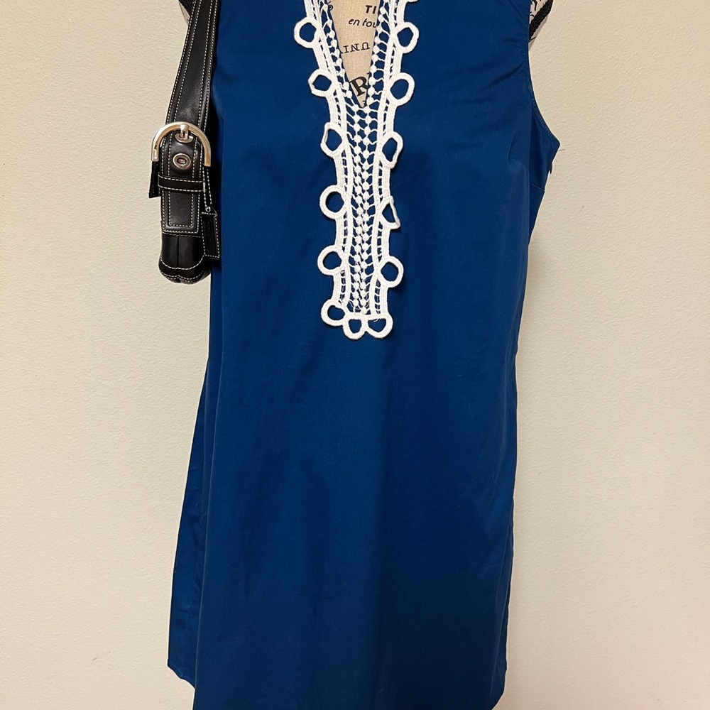 Blue Mudpie dress.